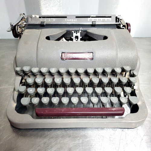 Vintage underwood manual - underwood,