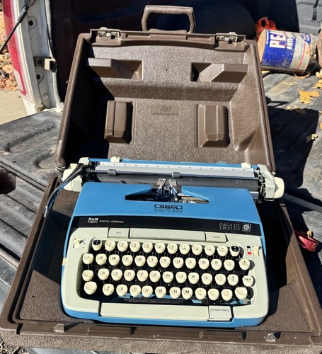 Working smith corona galaxie - working,